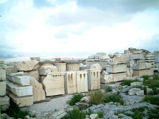 Designer Acropolis Construction Rocks